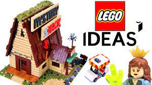 LEGO Gravity Falls Mystery Shack LEGO Ideas Project by Figura - YouTube