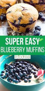 The Best Healthy Blueberry Muffins Healthy Blueberry Muffins Healthy Desserts Easy Healthy Baking