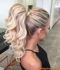 36 Most Popular Curly Blonde Hairstyles Yeahgotravel Com High Ponytail Hairstyles Prom Ponytail Hairstyles Ponytail Hairstyles