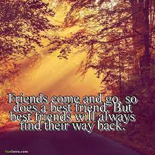 Friend Come And Go A House Of Fun