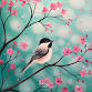 Paint Nite: Chickadee Cherry Blossoms event image