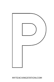 You thought you knew your abcs, but our alphabet used to have a total of 32 letters instead of the 26. Letter P Craft Penguin Letter P Crafts Alphabet Letter Templates Letter A Crafts