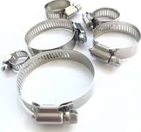 Manufacturer Direct 201 304stainless Steel Galvanized Iron American Hose  Clamp