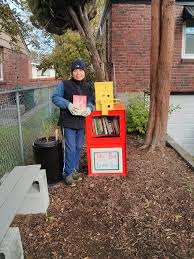 Newspaper Box Library Project Google Search Little Free Libraries Little Library Community Library