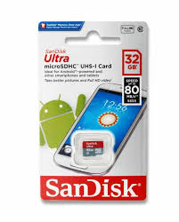 With up to 64 gb capacity the sandisk ultra microsd gives you plenty of storage capacity for photos, music, videos and other files. Buy Sandisk Ultra 32gb 80 Mb S Class10 Micro Sdhc Card Online In India At Lowest Price