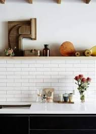 A tile backsplash in the kitchen may be applied over clean, level drywall since sinks aren't considered wet areas, like showers, that require backer board. Matte White Subway Tile 2x8 For Wall Tile Kitchen Backsplash Tile Bath Tenedos