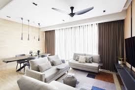 Condominium modern condo living room design. Inspiring And Modern Condominium Interior Design At The Cyan