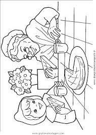Die fleiige musste alle schwere arbeit machen. Ausmalbilder Marchen