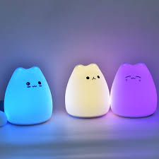 Kitty Led Night Light Shop Splat