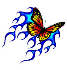 These tattoos have a long life. Butterfly Tattoos Vector Images Over 6 000