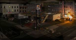 Stagla Gas Station City Art Operation Raccoon City Resident Evil