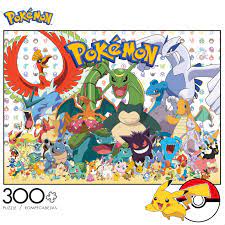 26.9 x 34.3 cm / 10.5 x 13.5 inches • a4 120 pieces size: Buffalo Games Pokemon Fan Favorites 300 Large Piece Jigsaw Puzzle Amazon Com Au Toys Games