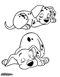 Cute dalmatian having sweet fc06. Dalmatian Coloring Pages Novocom Top