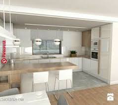 Idee Amenagement Cuisine En U Kitchen In 2019 Pinterest Living Room Kitchen Kitchen Decor And Kitchen Design Cocinas De Casa Diseno De Cocina Diseno De Interiores De Cocina