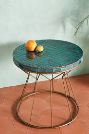 Hourglass Side Table Side Table Patio Side Table Anthropologie Decor
