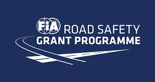 Old black grungy metal plate surface with yellow warning stripes. 2014 Selection Of Fia Road Safety Grant Programme Grantees Federation Internationale De L Automobile