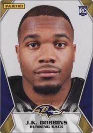 2020 J.K. DOBBINS Panini Select Field Level Rookie Card #352 Ravens NFL