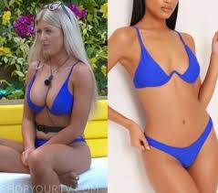 With the new season of love island due to start in a matter of days, let's take a look at whether or not jess and dom are still an item… Love Island Uk Season 6 Episode 3 Jess S Blue Bikini Shop Your Tv