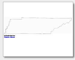Old james county chapter, east tennessee historical society. Printable Tennessee Maps State Outline County Cities