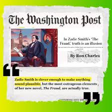 It seems like everything we read about Zadie Smith's new novel THE FRAUD  makes us even more excited for her event w/ @aloudla on 9/20 at… | Instagram