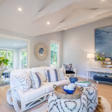 Modern coastal decorating ideas for your home. 75 Beautiful Coastal Living Room With Gray Walls Pictures Ideas July 2021 Houzz