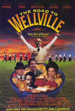The Road to Wellville movie poster [Anthony Hopkins & John Cusack]
