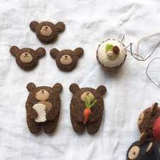 まつぼっくり さんはinstagramを利用しています うちのくまたち フェルト felt 手芸 ハンドメイド フェルトマスコット マスコット フェルト雑貨 雑貨 くま マグネット 磁石 100均 パン 食パン にんじん 針山 ピンクッション フェルト マスコット