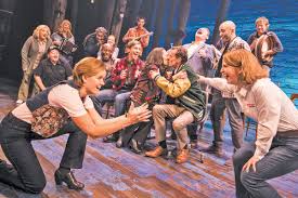 I'm sailing away / set an open course for the virgin sea / 'cause i've got to be free / free to face the life that's ahead of me / on board i'm the captain, so climb aboard. Come From Away Serves As A Reminder People Don T Always Suck Theater Cleveland Cleveland Scene