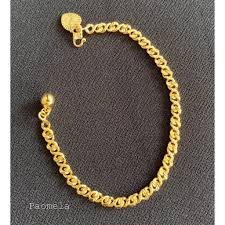 We are known as pusat emas murah, 100% bumiputras and the leader of jewelry store offers free wage charge with high quality 916 gold. Emas Korea Paomela Bracelet Flat And Simple Design Rantai Tangan Shopee Malaysia