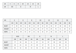 Buy Nice And Cheap Clothes From Me Topshop Size Chart