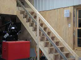 Gargage Loft Stairs Ideas Garage Stairs Loft Stairs Stair Railing