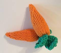 It will appear as a bulge or kink just a few inches from the bottom of the stem where the wood has knitted. Ravelry Knitted Carrot For Your Bunny Pattern By Knitvana
