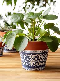 Large Azulejos Planter Simons Maison Decorative Pots Planters Decor Simons In 2020 Decorative Planters Planters Decorative Pots