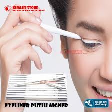 Pensil Putar Aigner 2in1 Pensil Alis Eyeshadow Eyeliner Warna Putih Shopee Indonesia
