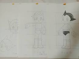 En el futuro tokyo, durante el año 2030, el ministro de ciencias, el dr. Astro Boy Fan Art Official Art 1980 Astro Boy Series Developmental Artwork