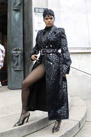 Blige maternity wear men's fashion men's style miami michael jackson milan monday motivation monica. Teyana Taylor Front Row Thierry Mugler Fall Winter 2020 2021 Show In Paris Fashionsizzle