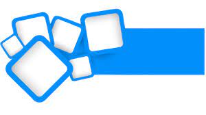 Blue Square Vector Design Desain Banner Desain Gambar
