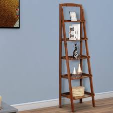 Wooden ladder shelf a frame. Charlton Home Leedom 70 87 H X 18 25 W Solid Wood Ladder Bookcase Reviews Wayfair