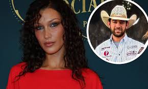 Bella Hadid caught KISSING hunky cowboy Adan Banuelos during trip to  Texas... months after model's split from beau Marc Kalman