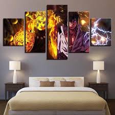 Maybe you would like to learn more about one of these? Naruto Sasuke Anime 5 Panel Canvas Art Wall Decor Canvas Storm