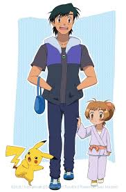 Amourshipping Official Photo Ash Pokemon Pokemon Ash And Serena Pokemon Characters