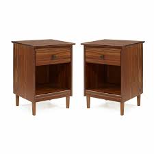 1 Drawer Nightstand Bedside Table Set Solid Pine Wood Brown Bedroom Furniture Ebay Ours come in different styles, so you can easily find a bedside table to match your other bedroom furniture. details about 1 drawer nightstand bedside table set solid pine wood brown bedroom furniture