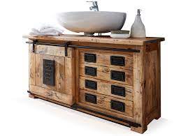 bristol waschbeckenunterschrank ii material massivholz mango rustikal