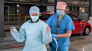 How to properly apply and remove isolation gown and gloves. Coronavirus Gown Supply Critically Low In Some Hospitals Bbc News