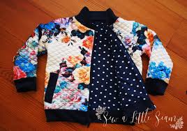 Bomber jackets were originally designed as functional garments and adapted in the past by different groups that projected not always the best image. Children S Ollie Bomber Jacket Pdf Pattern Sew A Little Seam