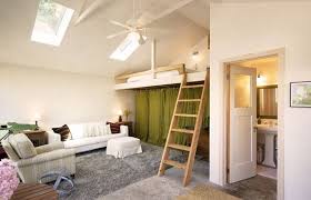 Garage Conversion Ideas Living Room Guest Room Loft Bed Zimmer Uber Garage Garagenumbau Loft Betten