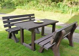 The recycled plastic greendine® table and chair sets are moulded purely from hdpe plastics (plastic bottles). Plastic Garden Furniture Makes Sense For Your Outdoor Comfort Decorifusta