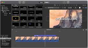 So i just get straight into the steps of adding image over video with imovie. How To Add Text To Video With Imovie In Mac Os X Osxdaily