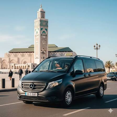 Karolina Luxe taxi in the city