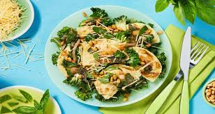 Butternut Squash Filled Pasta With Kale Recipe Hellofresh Recipe Hello Fresh Recipes Filled Pasta Agnolotti